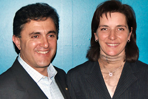 Marisa Cuomo and Andrea Ferraioli