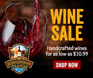 $1 Shipping Harvest Wine Sale