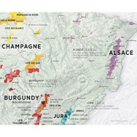 DeLong Wine Map of France