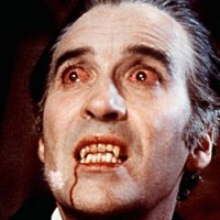 Christopher Lee in Dracula, 1972.