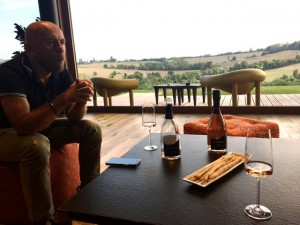 Hic et Nunc's Stefano Gervasoni at the tasting. PHOTO: TERRY DUARTE.