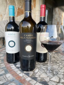 Campo Alla Sughera wines. PHOTO: TERRY DUARTE.