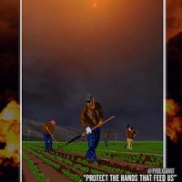 "Protect the Hands That feed Us." United Farm Workers poster.