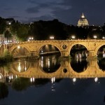 This pedestrian bridge connects Trastevere to the central sections of ancient Rome.