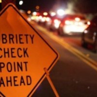Sobriety check point ahead