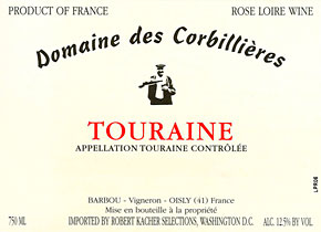 Domaine des Corbillières 2014 Touraine Rosé