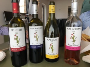  Conte Leopardi's wines.